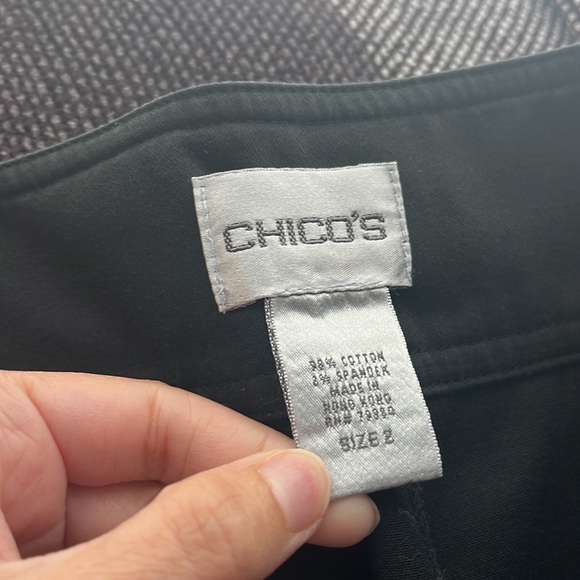 “Chicos - Women’s Black Pants size large” - Picture 7 of 8